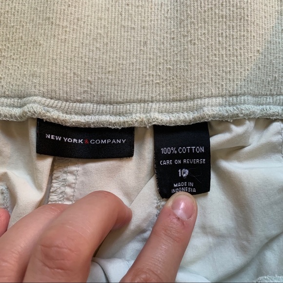 Mint green pastel capris pants - Picture 4 of 14